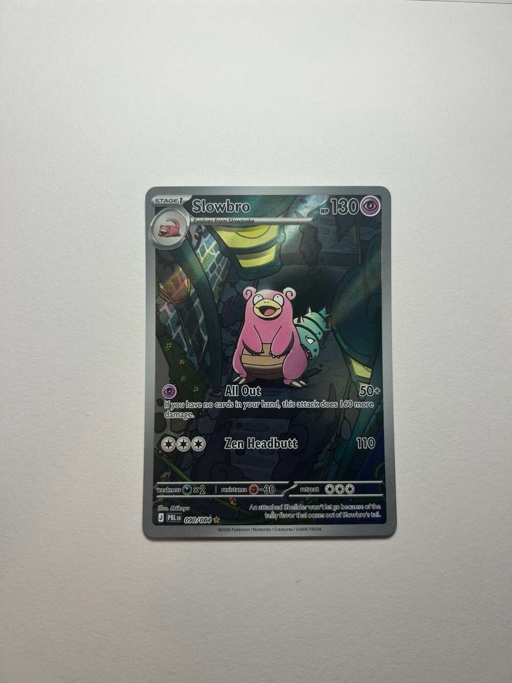 Slowbro - 090/084 - Illustration Rare (Pitch Black)